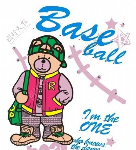 BASE熊背包图片