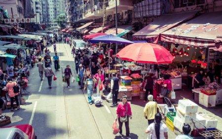 春秧街菜市场图片