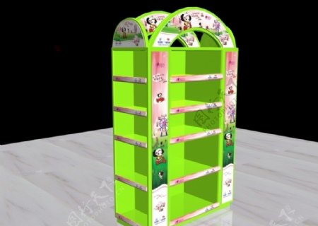 纸巾柜3D设计图片