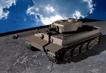 3D坦克模型图片