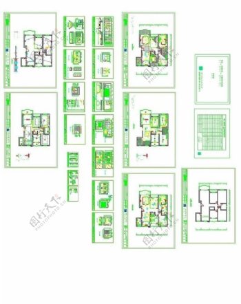 CAD施工图方案图片