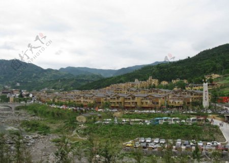 四川羌城图片