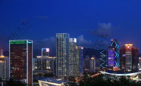 深圳夜景图片