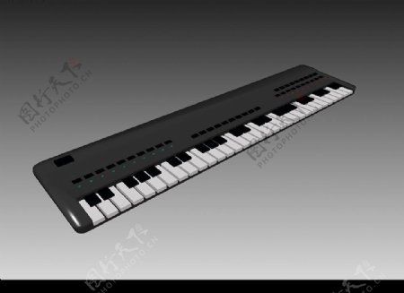 钢琴的3D模型图片