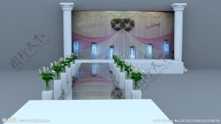 婚礼舞台图片