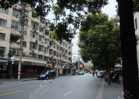 上海街头照片图片