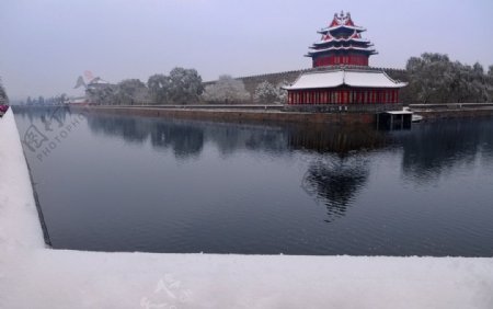 雪景北京图片
