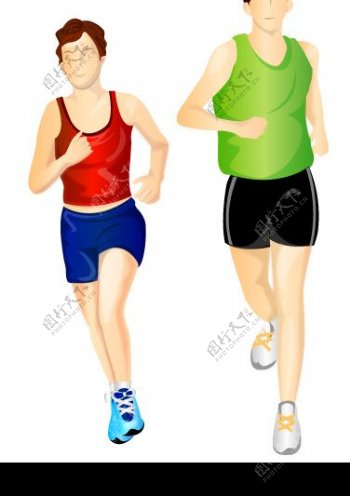 跑步运动图片
