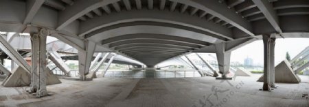 桥底结构图片