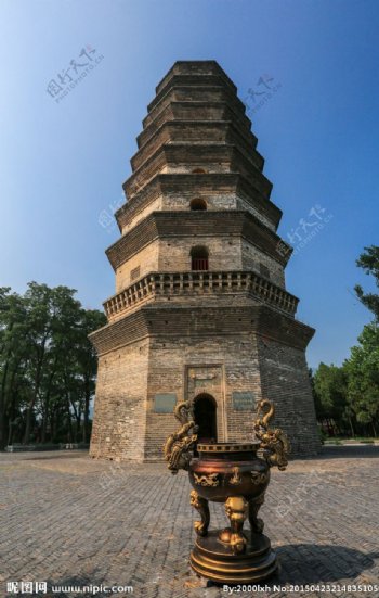 海青寺阿育王塔院图片