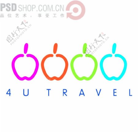 旅游标志设计图片