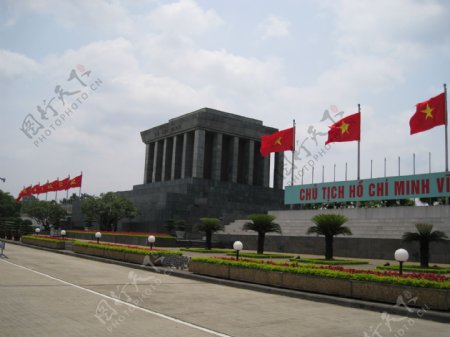 胡志明陵墓广场图片