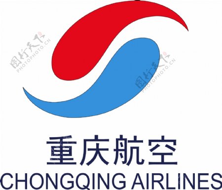 重庆航空LOGO矢量图图片