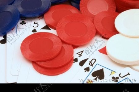 扑克和筹码图片