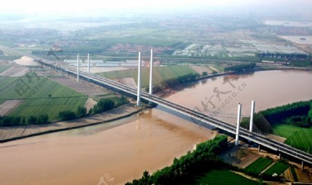 滨州黄河公路大桥图片