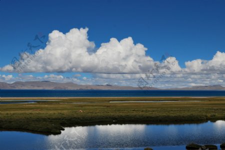 高原圣湖图片