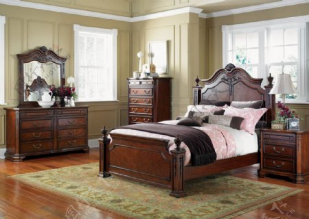 古典欧式卧室图片