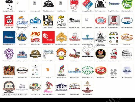 国外餐饮食品行业logo图片