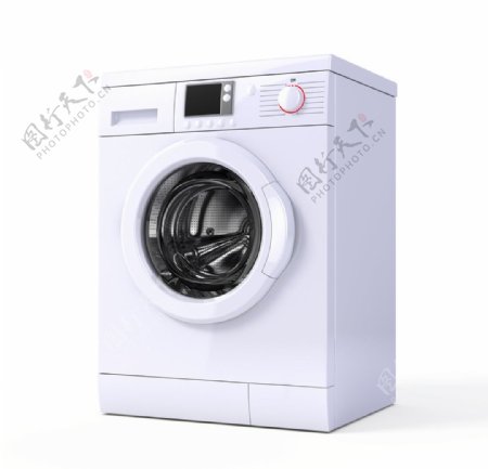 白色洗衣机图片