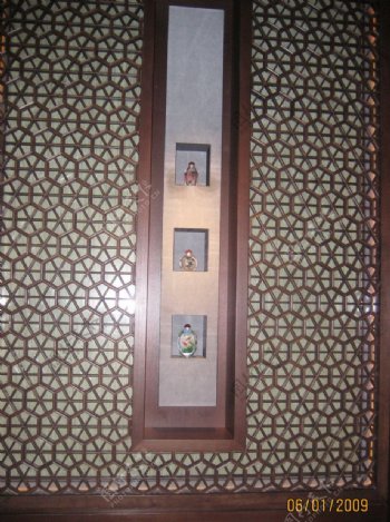 中式酒店窗花图片