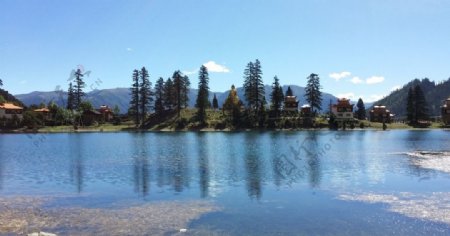 措卡湖图片
