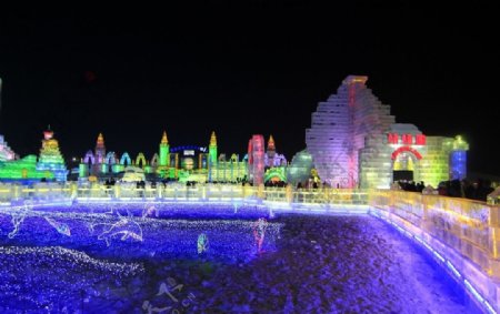 哈尔滨冰雪大世界图片