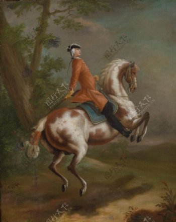 骑马的绅士图片