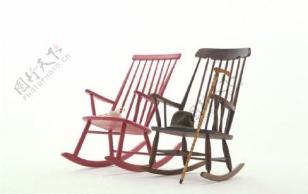 摇椅木质摇椅图片