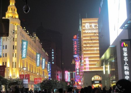 南京东路步行街图片