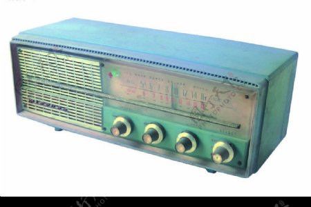 老台式收音机图片