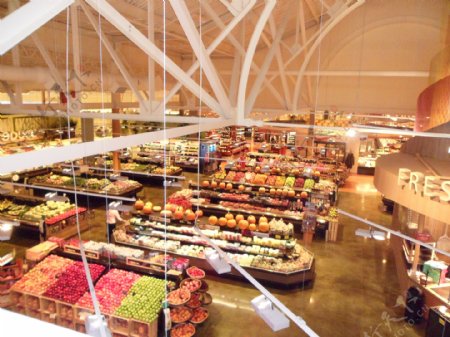 美国超市内景图片