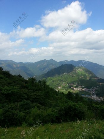 山村风景图片