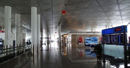 机场候机厅图片