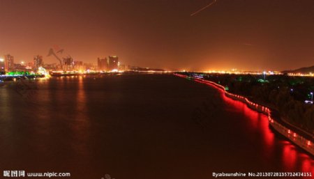 湘江夜景图片