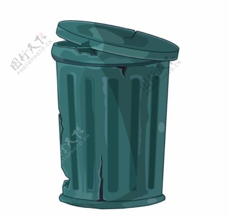 垃圾桶垃圾箱图标图片