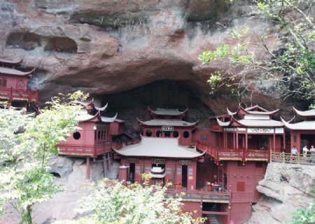 甘露岩寺图片