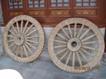 古代车轮图片