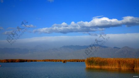 银川沙湖图片
