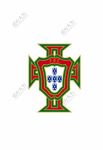 世界部分国家足球队队徽之葡萄牙图片
