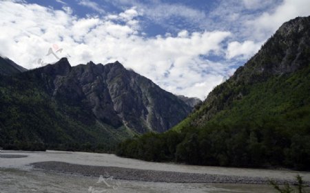 西藏山水图片