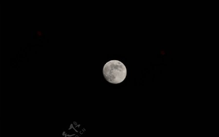 中秋月亮图片