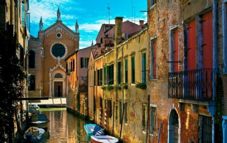 意大利威尼斯水城风情图片