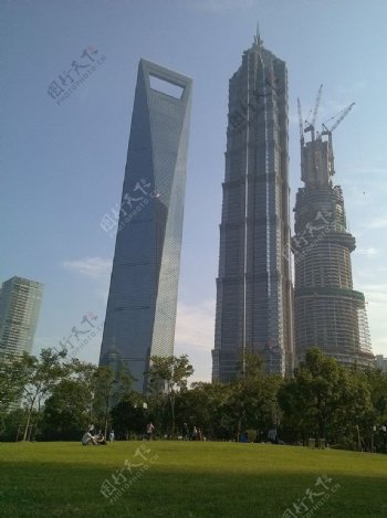 上海环球金融中心金茂图片