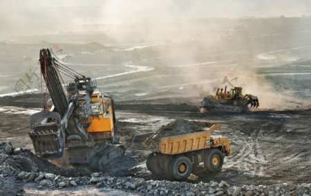 煤场工作图片