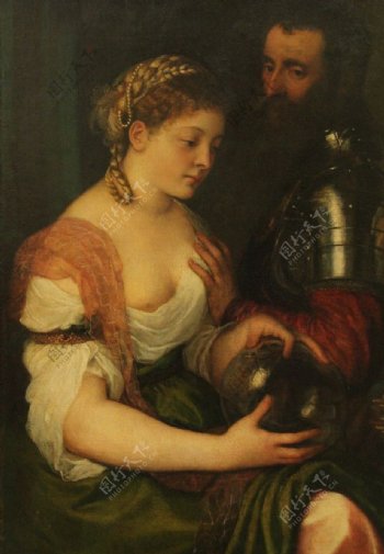 卢浮宫油画图片