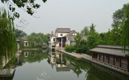 大明湖建筑图片