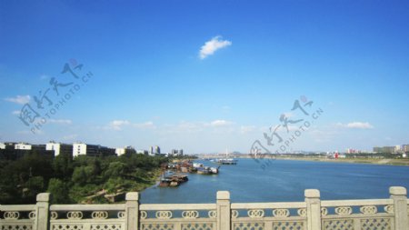 湘潭一大桥风光图片
