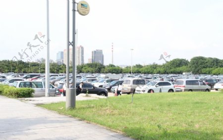 广州琶洲展馆停车图片