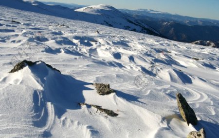 雪山高原图片