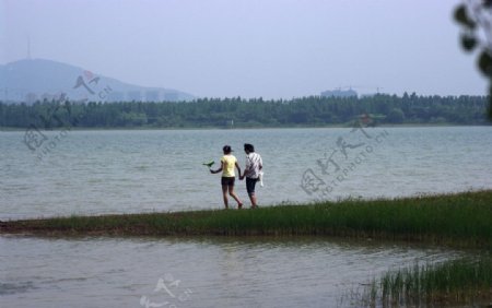 蜀山湖图片